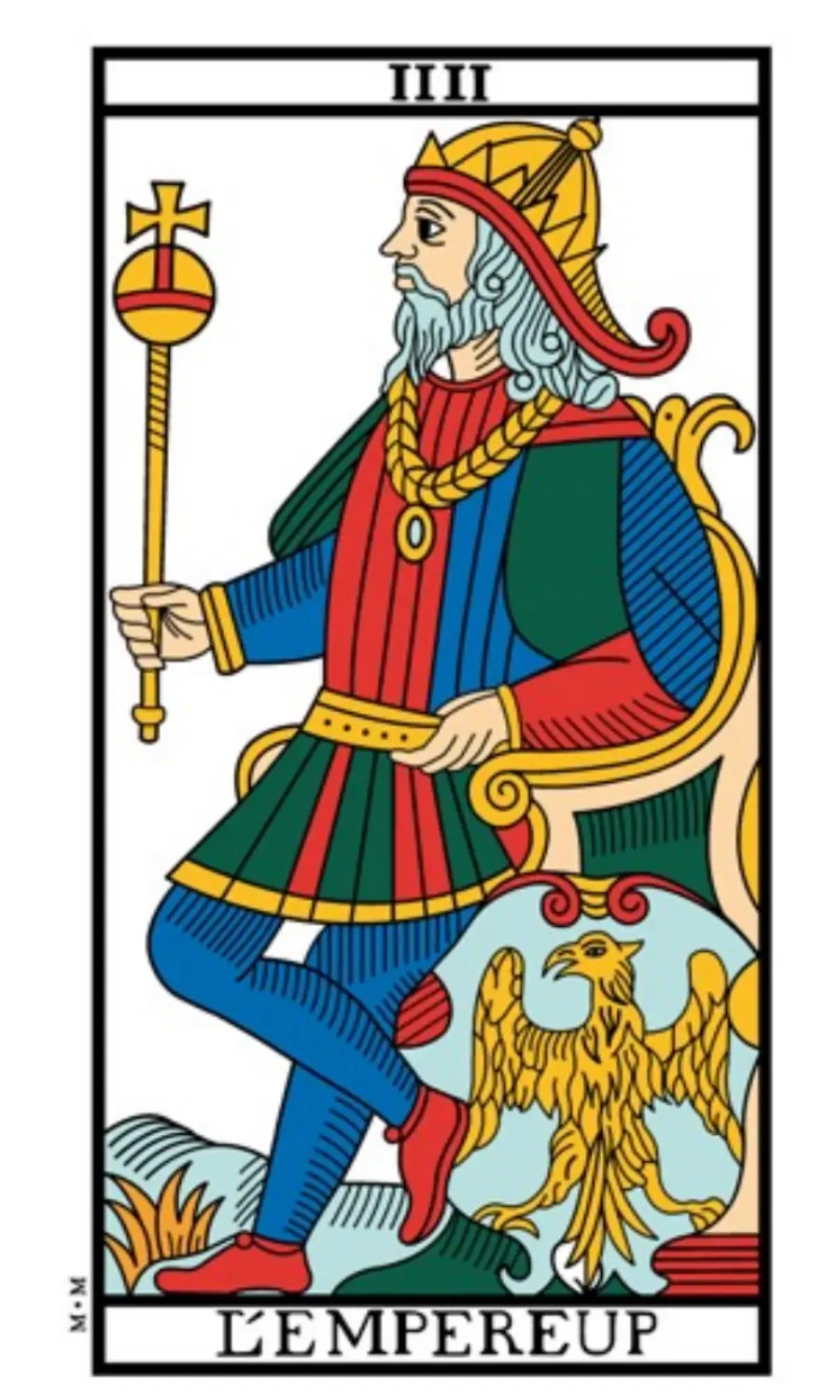 L'Imperatore del Tarot de Marseille