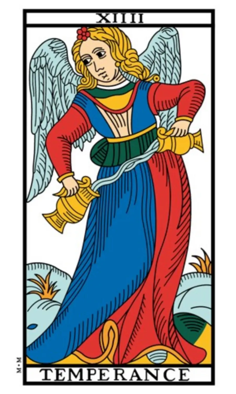 La Temperanza del Tarot de Marseille