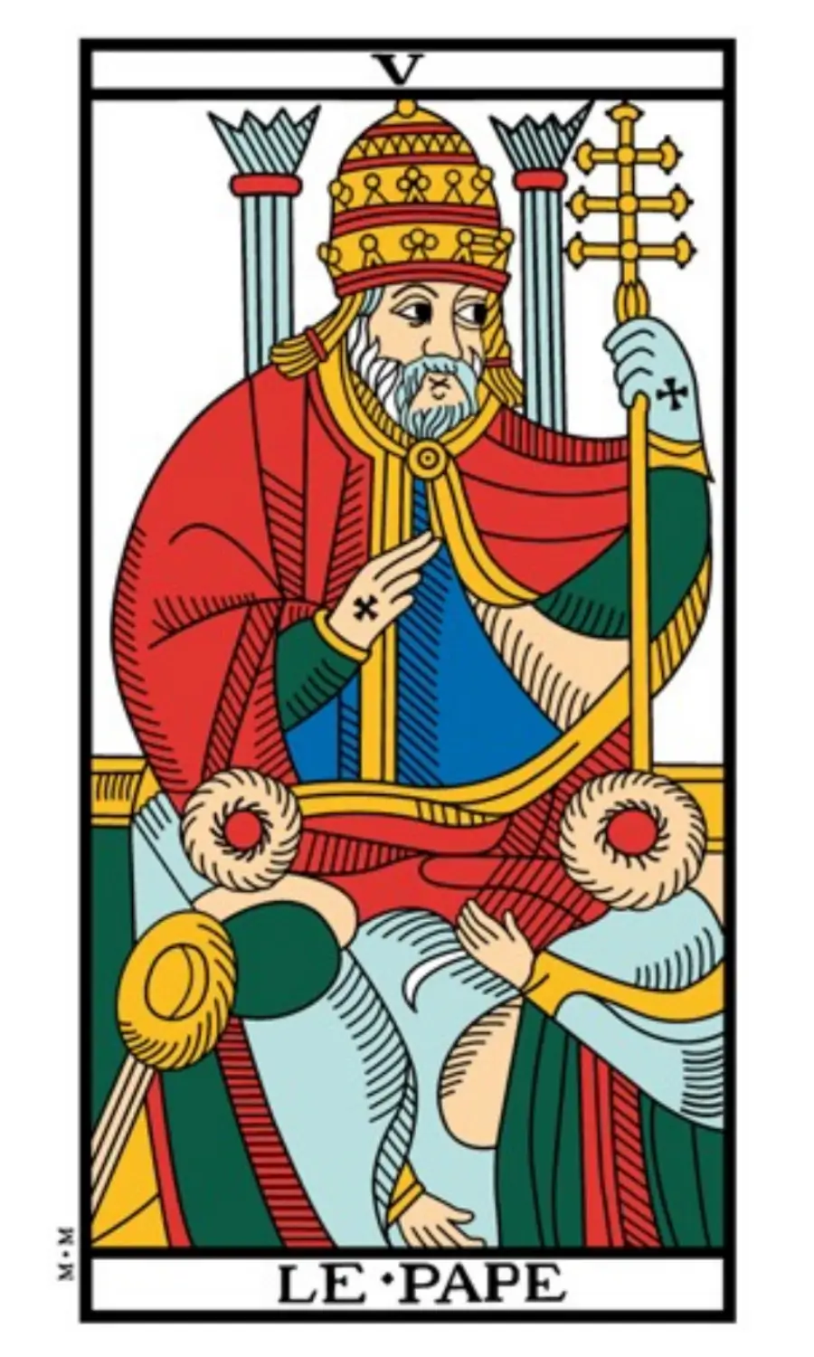 Il Papa del Tarot de Marseille